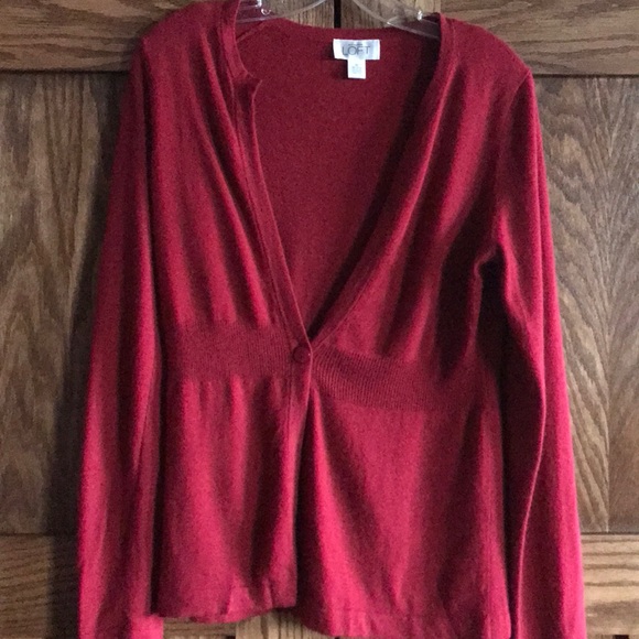 Loft Cardigan- EUC- size M - Picture 1 of 4